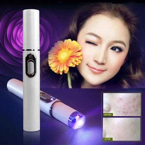 Blue Light Therapy Acne Laser Pen Soft Scar Wrinkle Removal Treatment Device Skin Care Beauty Equipment - YLORESHOP