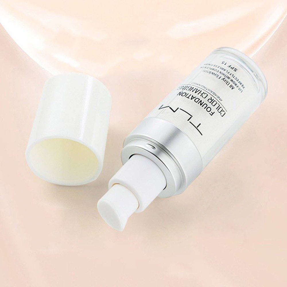 Temperature Liquid Foundation Concealer Portable Natural Color  Makeup Foundation BB Concealer - YLORESHOP