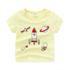 Children's summer cartoon print T-shirt - YLORESHOP