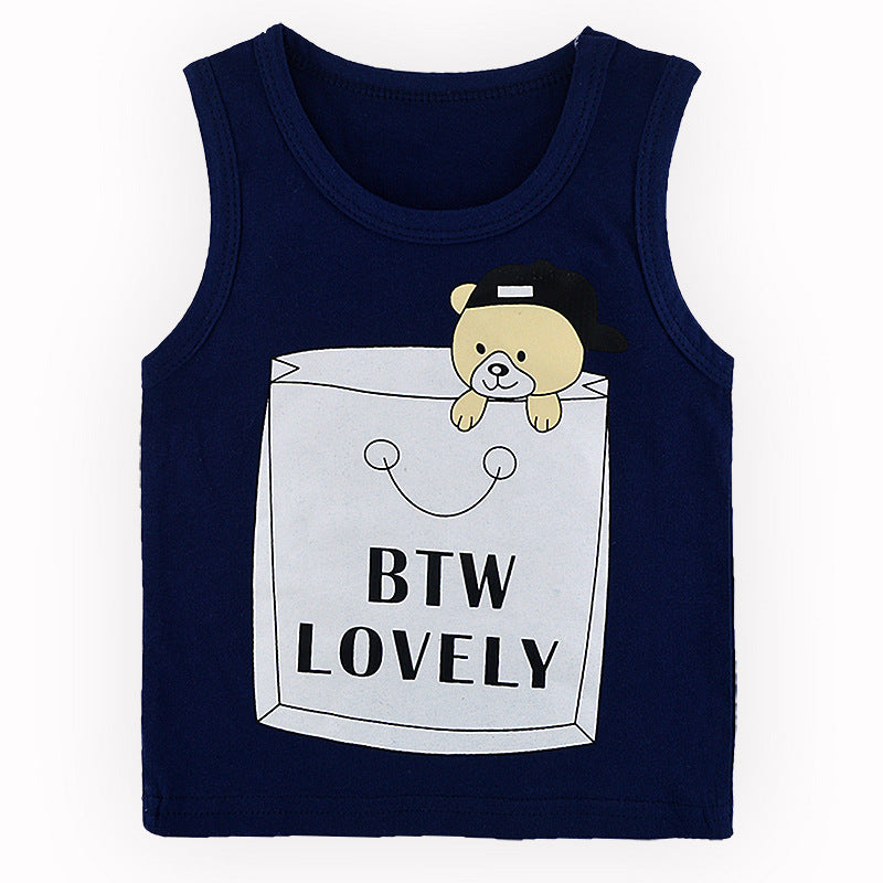 Children's cotton sleeveless vest - YLORESHOP