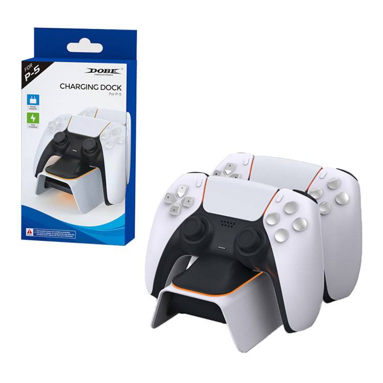 Caricatore doppio per gamepad Ps5 Caricatore per gamepad wireless Ps5 