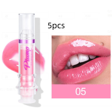 New Tube Lip Rich Lip Color Slightly Spicy Lip Honey Lip Glass Mirror Face Lip Mirror Liquid Lipstick - YLORESHOP