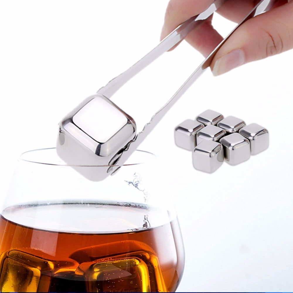 Ice Cubes Set Herbruikbare Chilling Stones Voor Whiskey Cooling Cube Koelen Rots Party Bar Tool - YLORESHOP