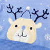 Christmas snowflake fawn sweater - YLORESHOP