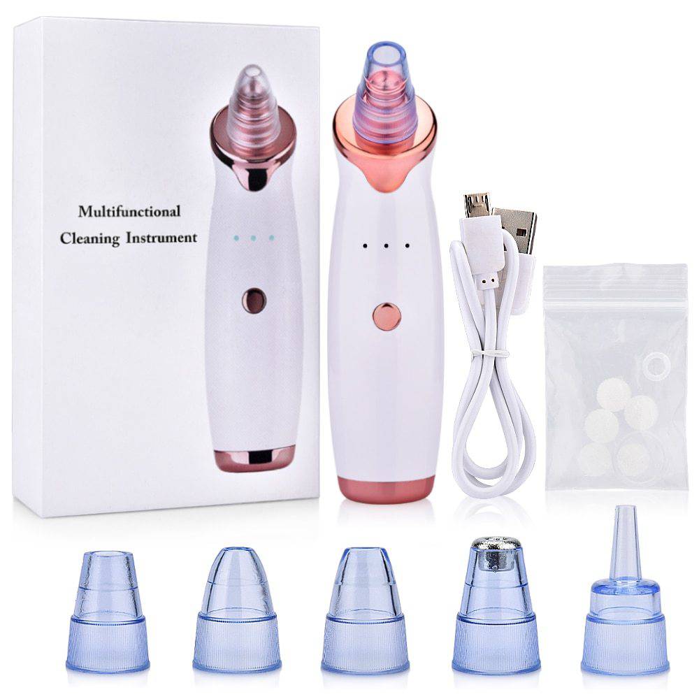 Blackhead Instrument Electric Suction Facial Washing Instrument Beauty Acne Cleaning Blackhead Suction Instrument - YLORESHOP