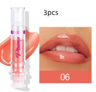 New Tube Lip Rich Lip Color Slightly Spicy Lip Honey Lip Glass Mirror Face Lip Mirror Liquid Lipstick - YLORESHOP