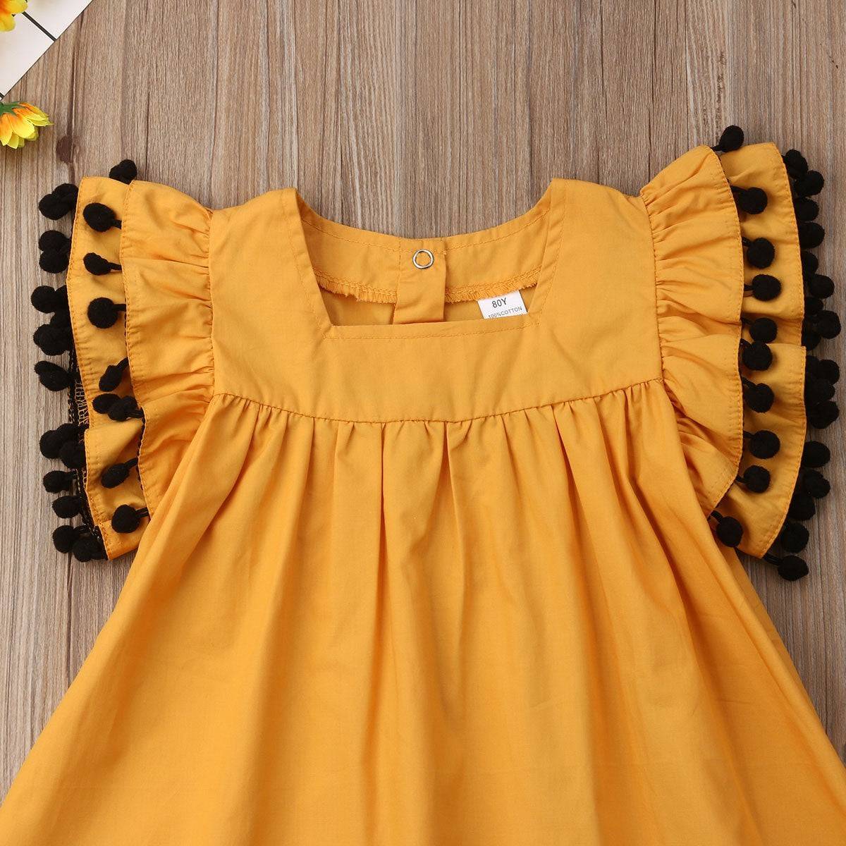 Children Newborn Clothing Sleeveless Kids Girls Dress - YLORESHOP