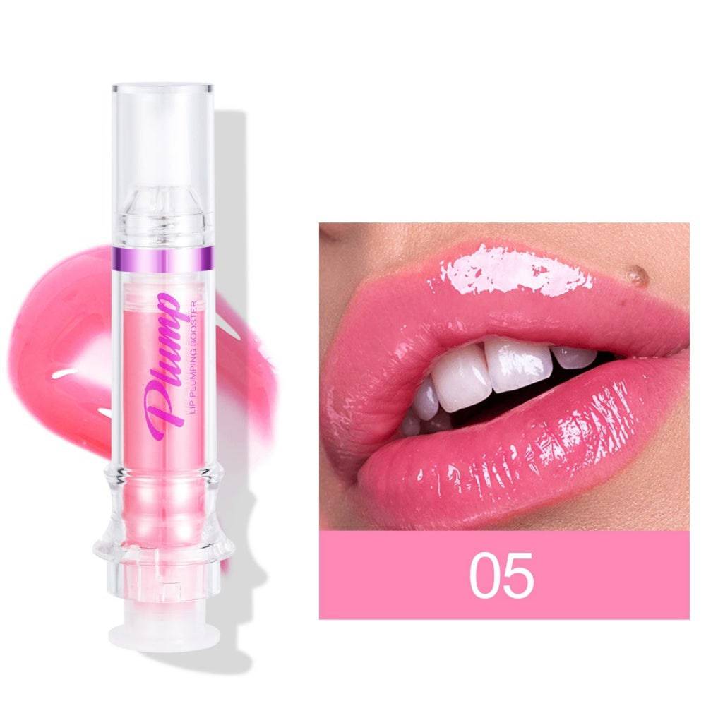 New Tube Lip Rich Lip Color Slightly Spicy Lip Honey Lip Glass Mirror Face Lip Mirror Liquid Lipstick - YLORESHOP