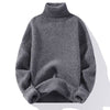 Autumn And Winter Thickened Mink-like Wool Korean Style Trendy Solid Color Casual Turtleneck Knitwear Sweater - YLORESHOP