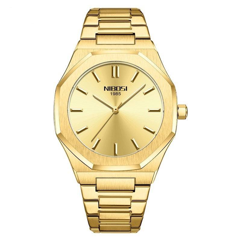 Simple Gold Men's Watch Student Quartz Watch - YLORESHOP