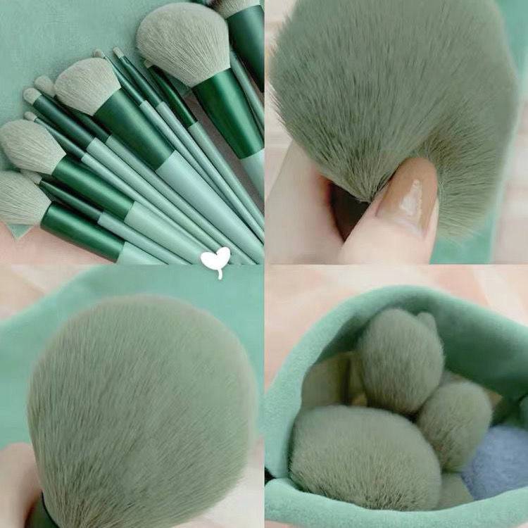 13Pcs Makeup Brush Set Make Up Concealer Brush Blush Powder Brush Eye Shadow Highlighter Foundation Brush Cosmetic Beauty Tools - YLORESHOP