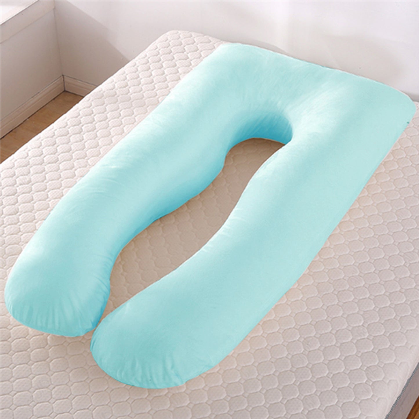 Summer Sleeping Support Pillow For Pregnant Women U Shape Maternity Pillows Pregnancy Ice Silk - YLORESHOP