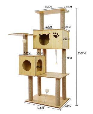 Cat Crawl Nest Scratching Board Forniture per alberi Capsula spaziale per giocattoli per animali domestici