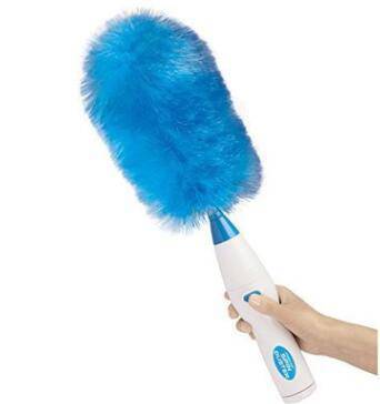 New Electrinic Hair Brush Spin Electric Hand Duster Motorized Dust Baguette Eliminates Dust House Clean Brush - YLORESHOP