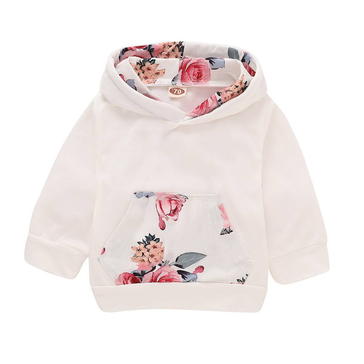 Children's hood printing suit - YLORESHOP