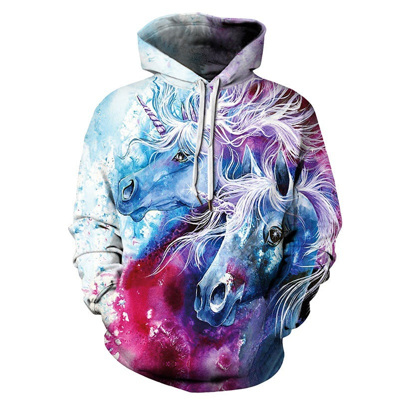 3D Digital Printing Long-Sleeved Sports Sweatshirt - YLORESHOP