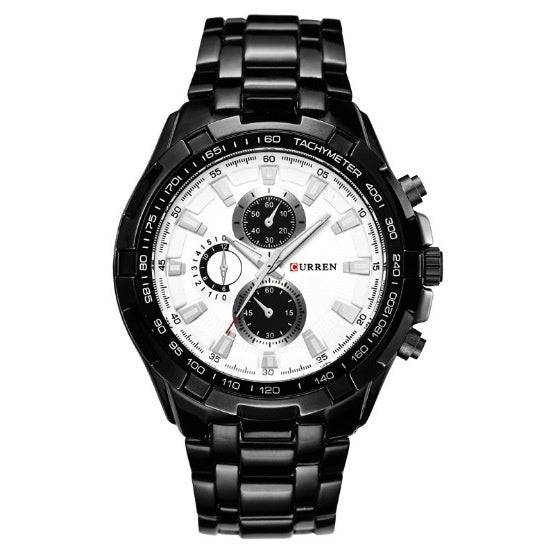 Men's Watch Business Steel Belt Quartz Watch - YLORESHOP