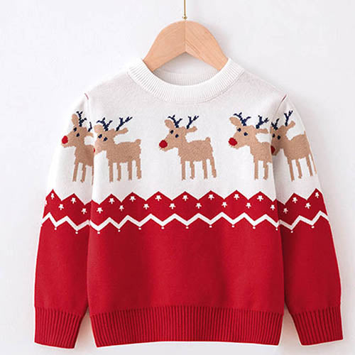Children's Sweaters  Christmas Long Sleeves - YLORESHOP