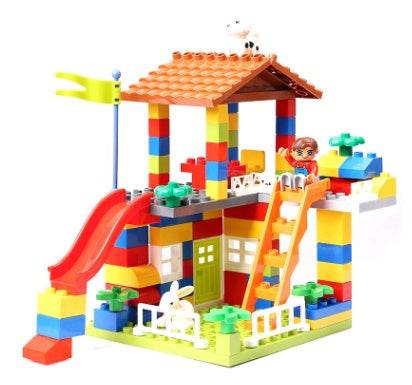 Children's puzzle building blocks, boys and girls, city baby, children's toys, early childhood toys