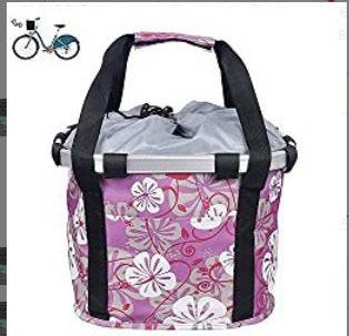 Bicycle Mountain Bike Front Bag Folding Basket  S41 46 Quick Release Front Bag - YLORESHOP