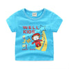 Children's summer cartoon print T-shirt - YLORESHOP