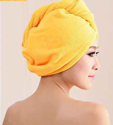 Women's Hair Dryer Cap, Absorbent Dry Hair Towel - YLORESHOP