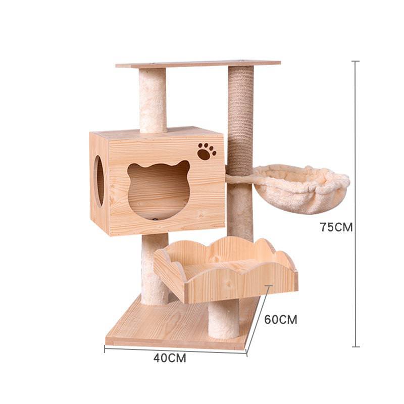 Cat Crawl Nest Scratching Board Forniture per alberi Capsula spaziale per giocattoli per animali domestici