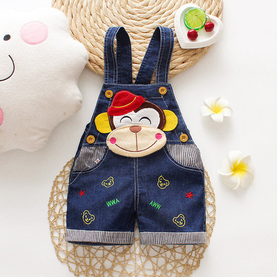 Children's summer denim overalls - YLORESHOP