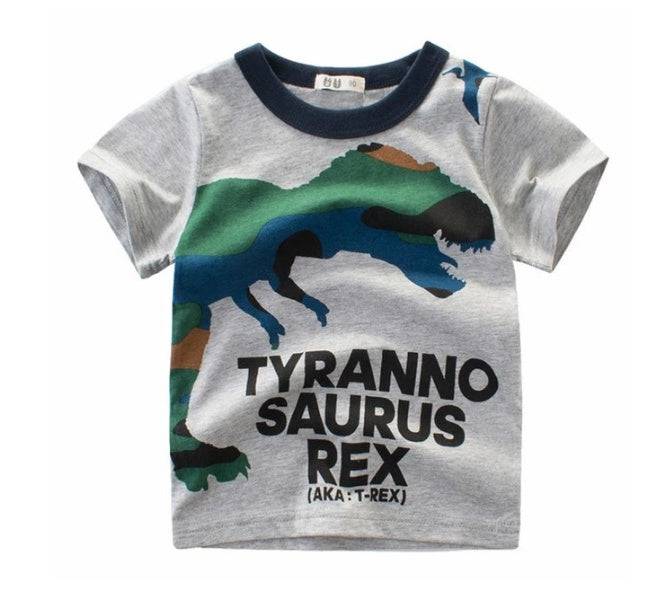 Abbigliamento per bambini Estate T-shirt in cotone per ragazzi nuovi bambini coreani Tesoro da uomo a maniche corte per bambini