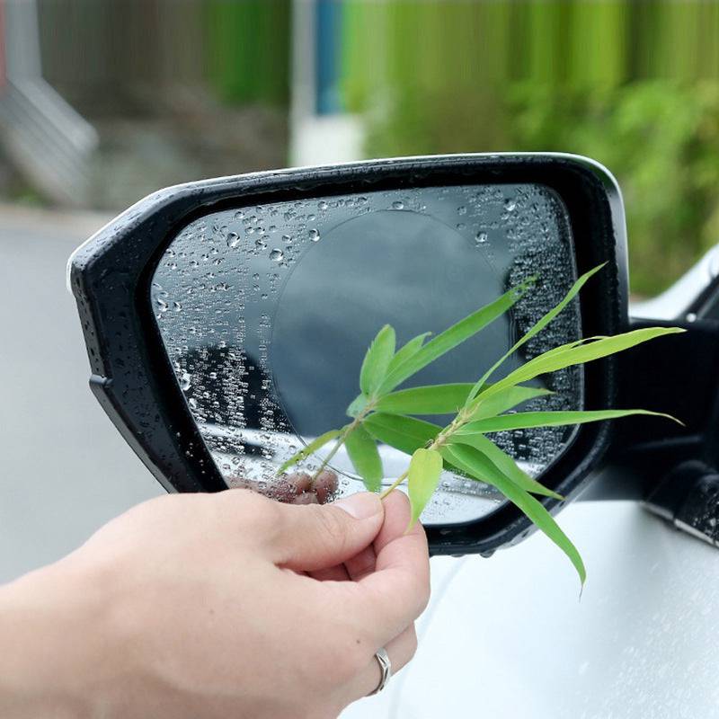 Pellicola antipioggia antiappannamento per specchietto retrovisore auto Nano