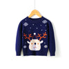 Christmas snowflake fawn sweater - YLORESHOP
