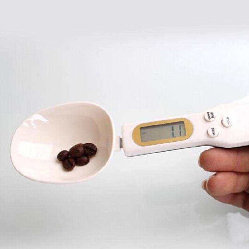 LCD Digital Kitchen Scale Electronic Cooking Food Weight Measuring Spoon Grams Coffee Tea Sugar Spoon Scale Kitchen Tools - YLORESHOP