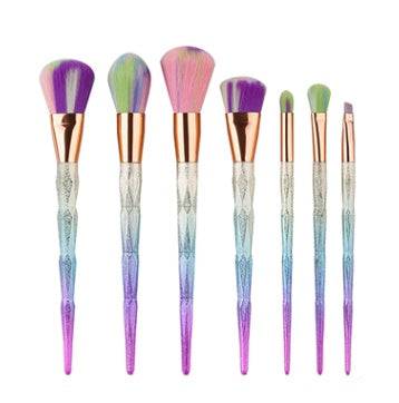 7 makeup brushes, makeup tools, diamond makeup brush foundation brush - YLORESHOP