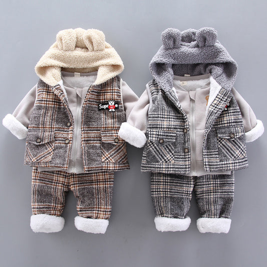 Winter baby boy suit