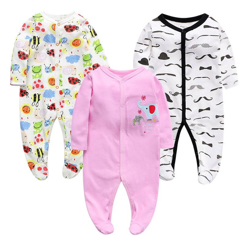 Cotton one-piece clothes baby clothes - YLORESHOP