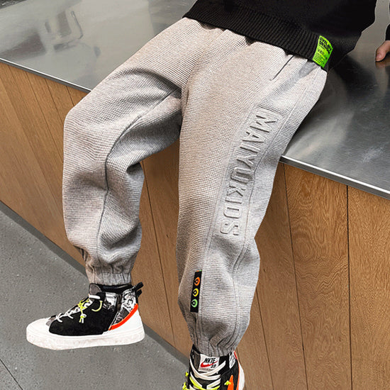 Winter sweatpants for children and boys - YLORESHOP