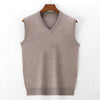 Wool vest, men's sweater autumn and winter