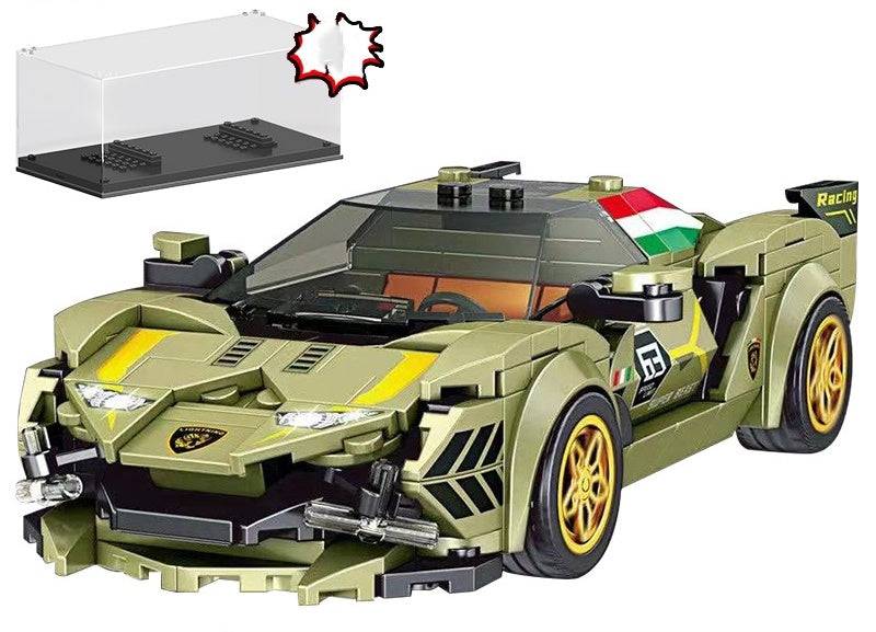 Costruire MOC Building Blocks Modelli di corse di supercar