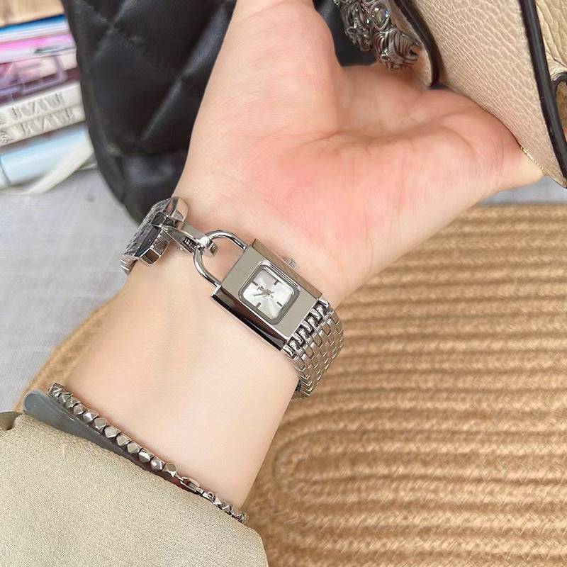 Lock Head Fashion Steel Watch Female Small Dial - YLORESHOP