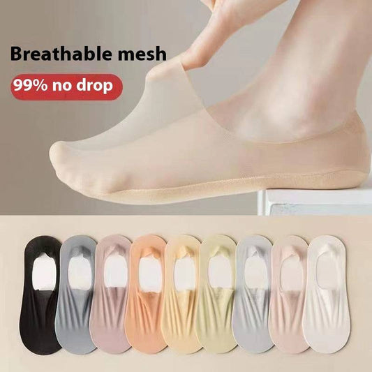 Women's Summer Thin Breathable Traceless Invisible Socks - YLORESHOP