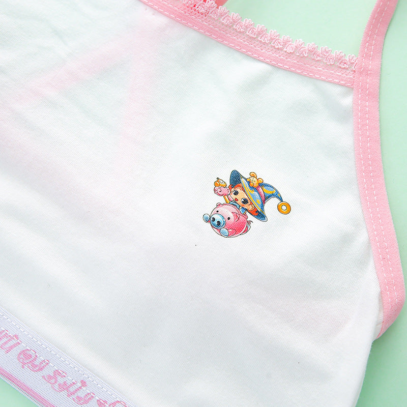 Primary School Students Development Period Girls Bra Sports Children's Underwear Vest - YLORESHOP