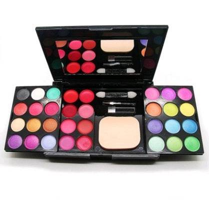 Makeup Box 24 Eyeshadow 8 Lipstick 4 Blush 3 Powder 39 Color Makeup Disc Combination Makeup Tray - YLORESHOP