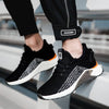 Men's Round Head Mesh Fabric Casual Shoelace Invisible Height Increasing - YLORESHOP