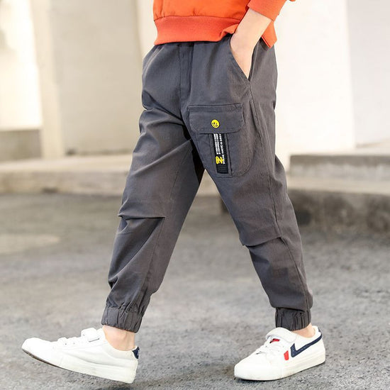 Boys' Casual Pants Spring And Autumn Decoration Body - YLORESHOP