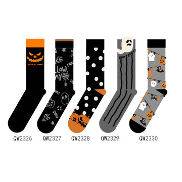 Halloween Cotton Socks Man And Woman Cartoon Tube Socks - YLORESHOP