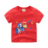 Children's summer cartoon print T-shirt - YLORESHOP