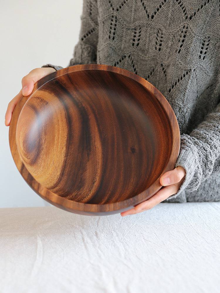 Acacia wooden bowl wooden tableware - YLORESHOP