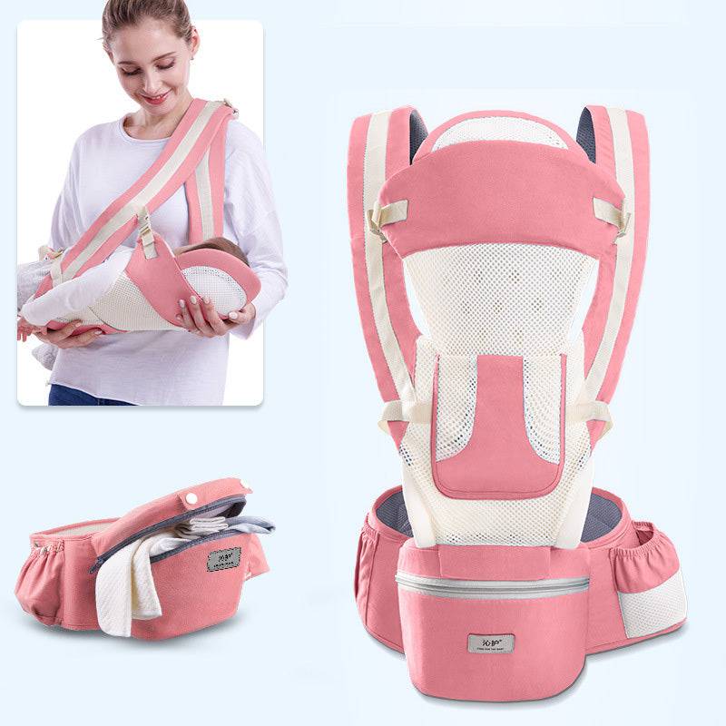 Ergonomic Baby Carrier Infant Baby Hipseat Carrier 3 In 1 Front Facing Ergonomic Kangaroo Baby Wrap Sling - YLORESHOP