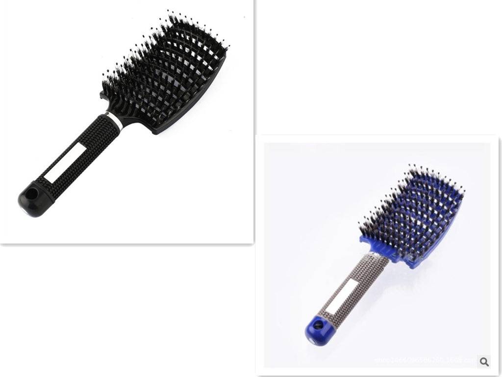 Hairbrush Anti Klit Brushy Haarborstel Women Detangler Hair Brush Bristle Nylon Scalp Massage  Teaser Hair Brush Comb - YLORESHOP