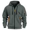 Outerwear Pocket Decorated Sporty Casual Hoodie For Men - YLORESHOP